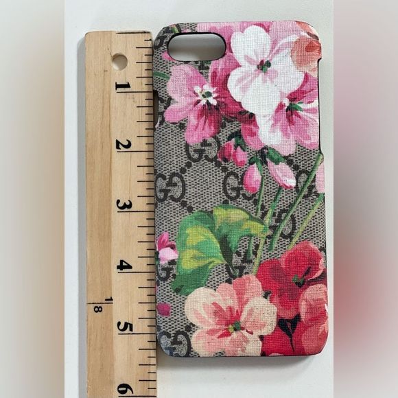 GUCCI SUPREME BLOOMS PINK iPhone 7/8 Case brand new in box 208/016 - Picture 6 of 7